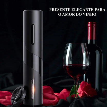 Abridor de Vinho Automático para apreciadores