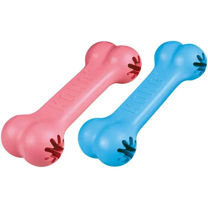 KONG Puppy Goodie Bone Dog Toy S-Blue/Pink