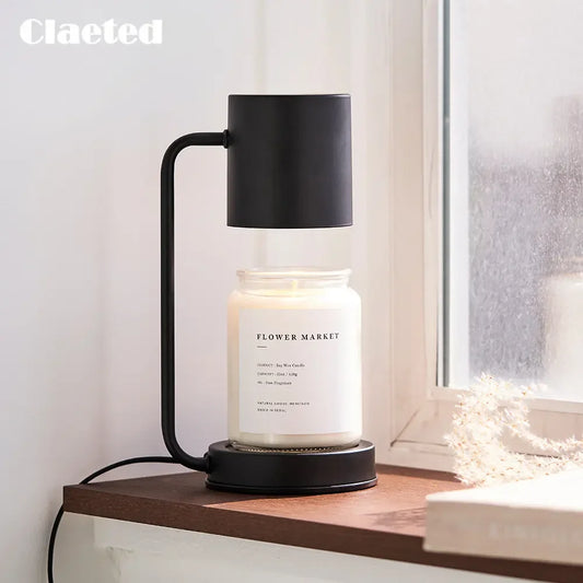 Aromatherapy Candle Table Lamp with Timer and Dimmer Minimalist Fragrance Desk Lamp for Bedroom living room Atmosphere light