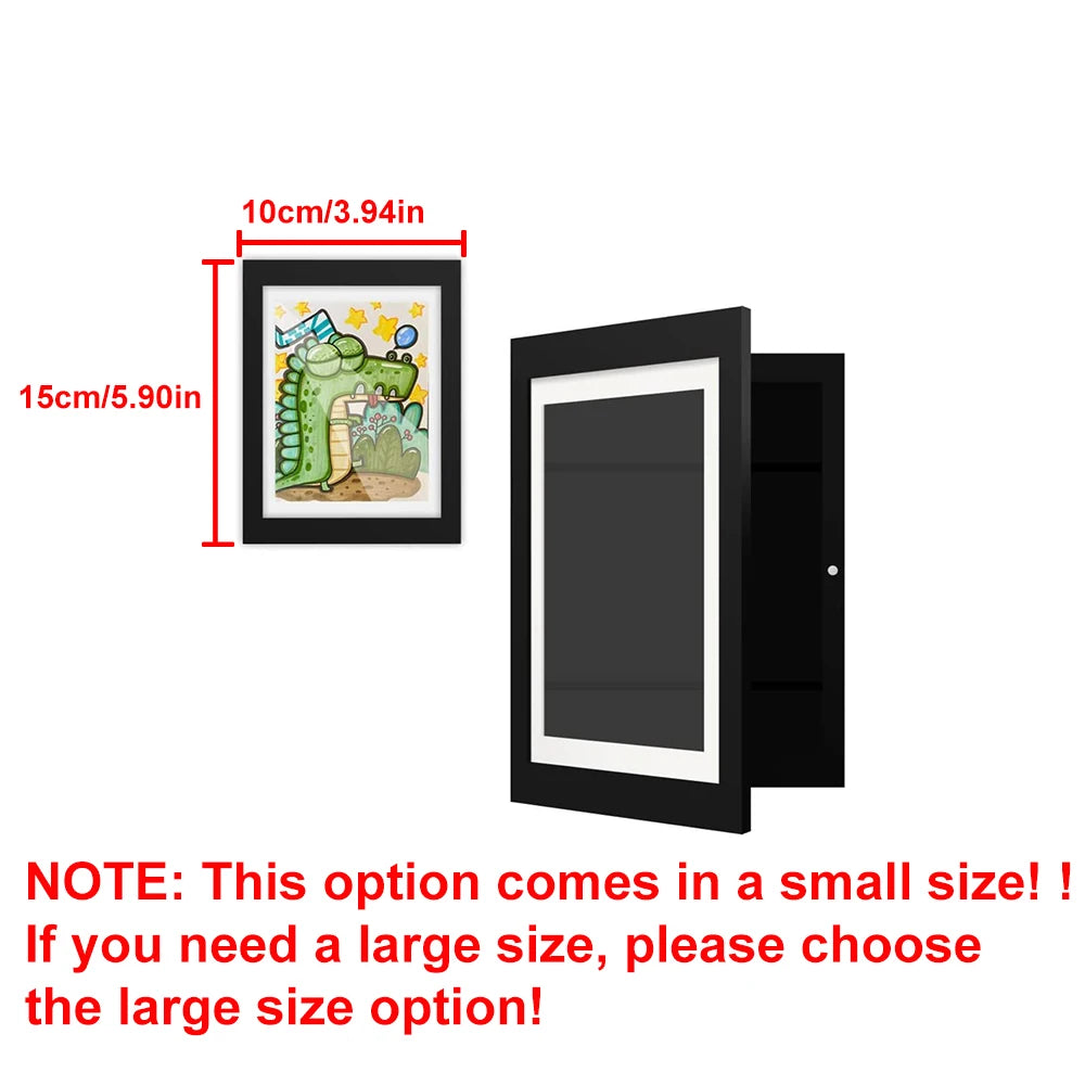 Kids Art Frames Magnetic Front Open Changeable Display Home Decor Kids Frametory For Poster Photo Drawing Paintings Pictures NEW