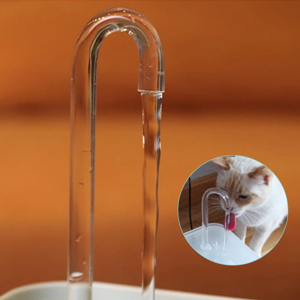 Recirculate Filtring Auto Filter Dispenser for Cats Pet Water Cat Water Fountain USB Electric Mute 1.5L Cat Drinker Bowl