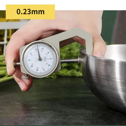 304 Stainless Steel Frying Pan, NonStick Pan Fried Steak Pot  Uncoated Kitchen Cookware For Gas Stove and Induction Cooker